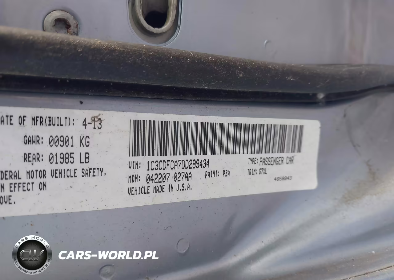 2013 Dodge Dart Limited VIN:1C3CDFCA7DD299434 - 9