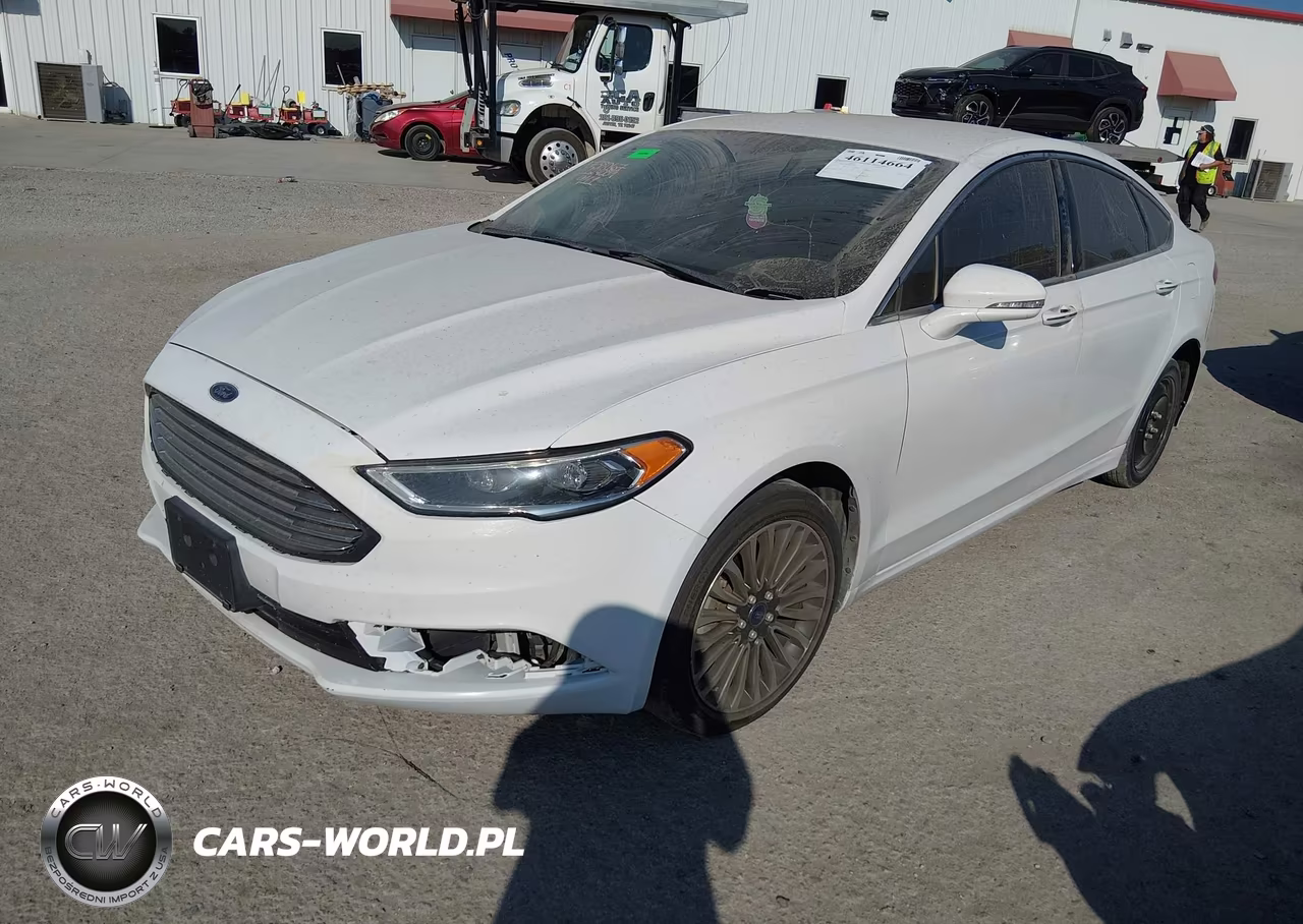 2017 Ford Fusion Titanium VIN:3FA6P0K99HR124089 - 2