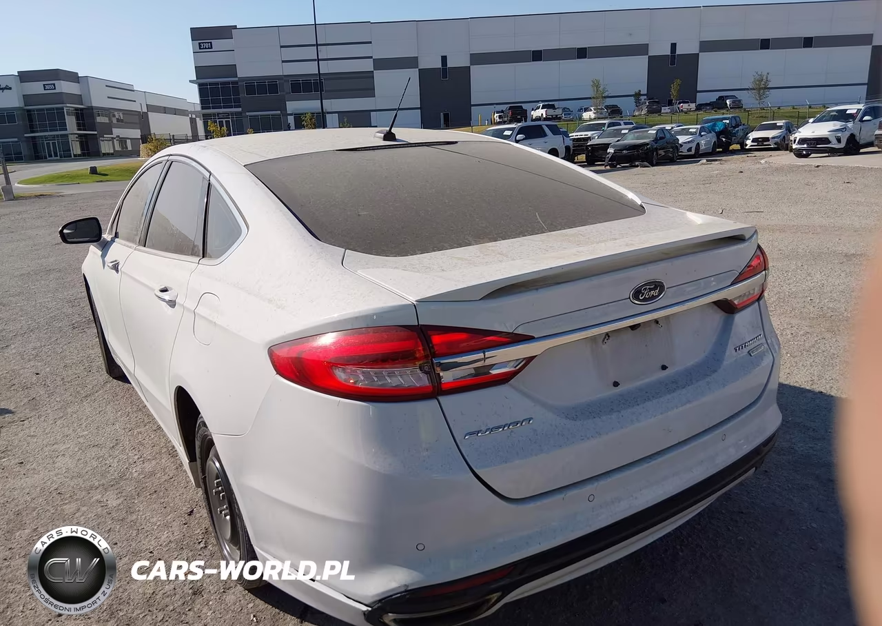 2017 Ford Fusion Titanium VIN:3FA6P0K99HR124089 - 3