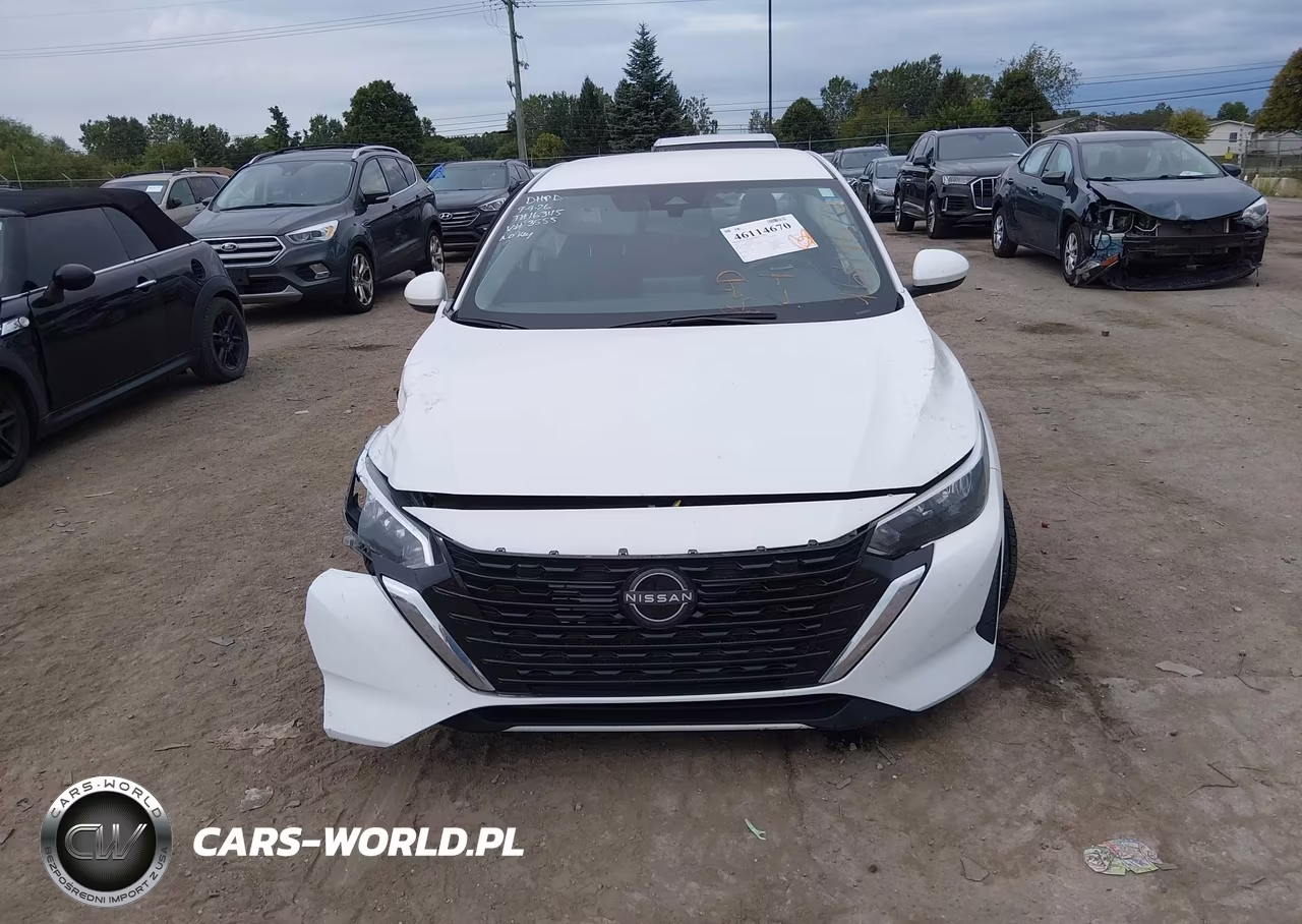 2025 Nissan Sentra Sv VIN:3N1AB8CV6SY289787 - 12