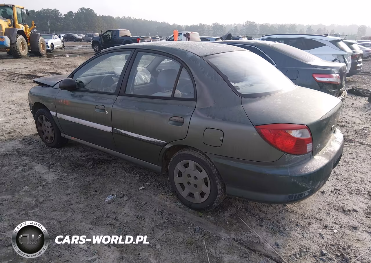 2002 Kia Rio VIN:KNADC123926173339 - 3