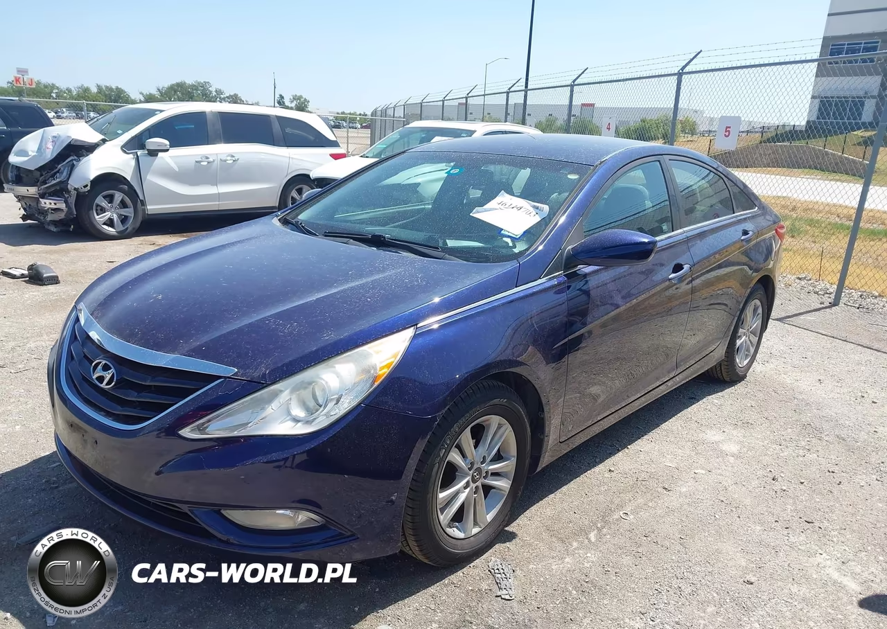 2013 Hyundai Sonata Gls VIN:5NPEB4AC3DH717386 - 2