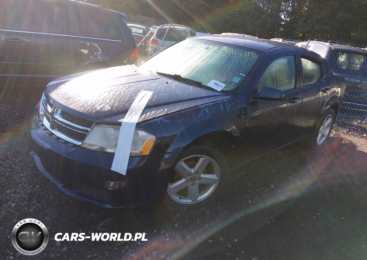 2013 Dodge Avenger Se VIN:1C3CDZAB1DN708440 - 2