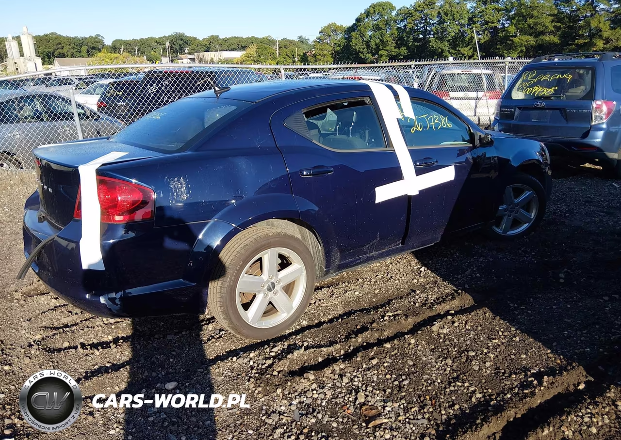 2013 Dodge Avenger Se VIN:1C3CDZAB1DN708440 - 4