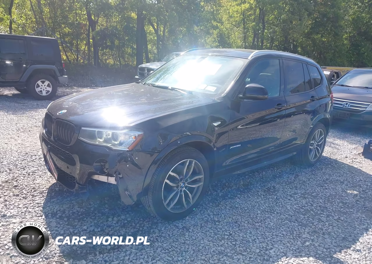 2016 BMW X3 xDrive35I VIN:5UXWX7C53G0S17282 - 2