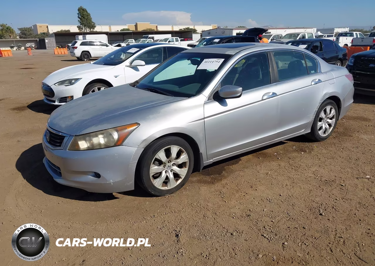 2008 Honda Accord 3.5 Ex-L VIN:1HGCP36868A001829 - 2