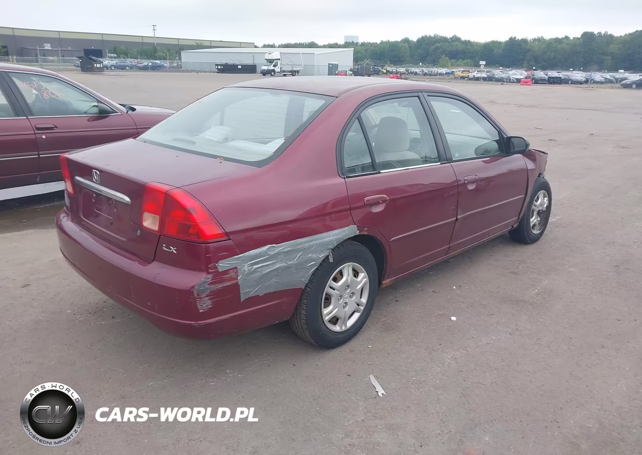 2002 Honda Civic Lx VIN:1HGES16572L065018 - 4