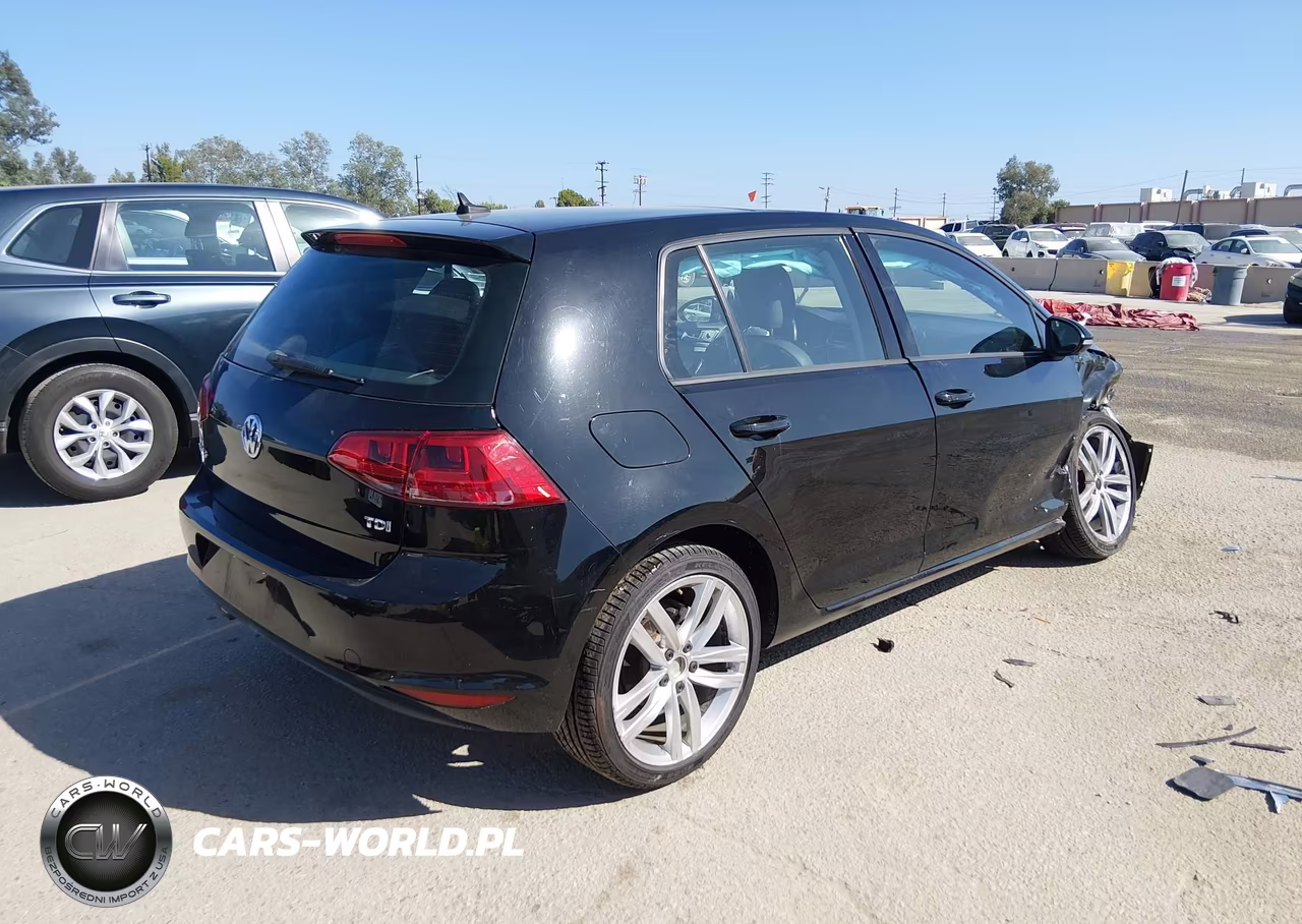 2015 Volkswagen Golf Tdi Sel 4-Door VIN:3VW2A7AU3FM060096 - 4