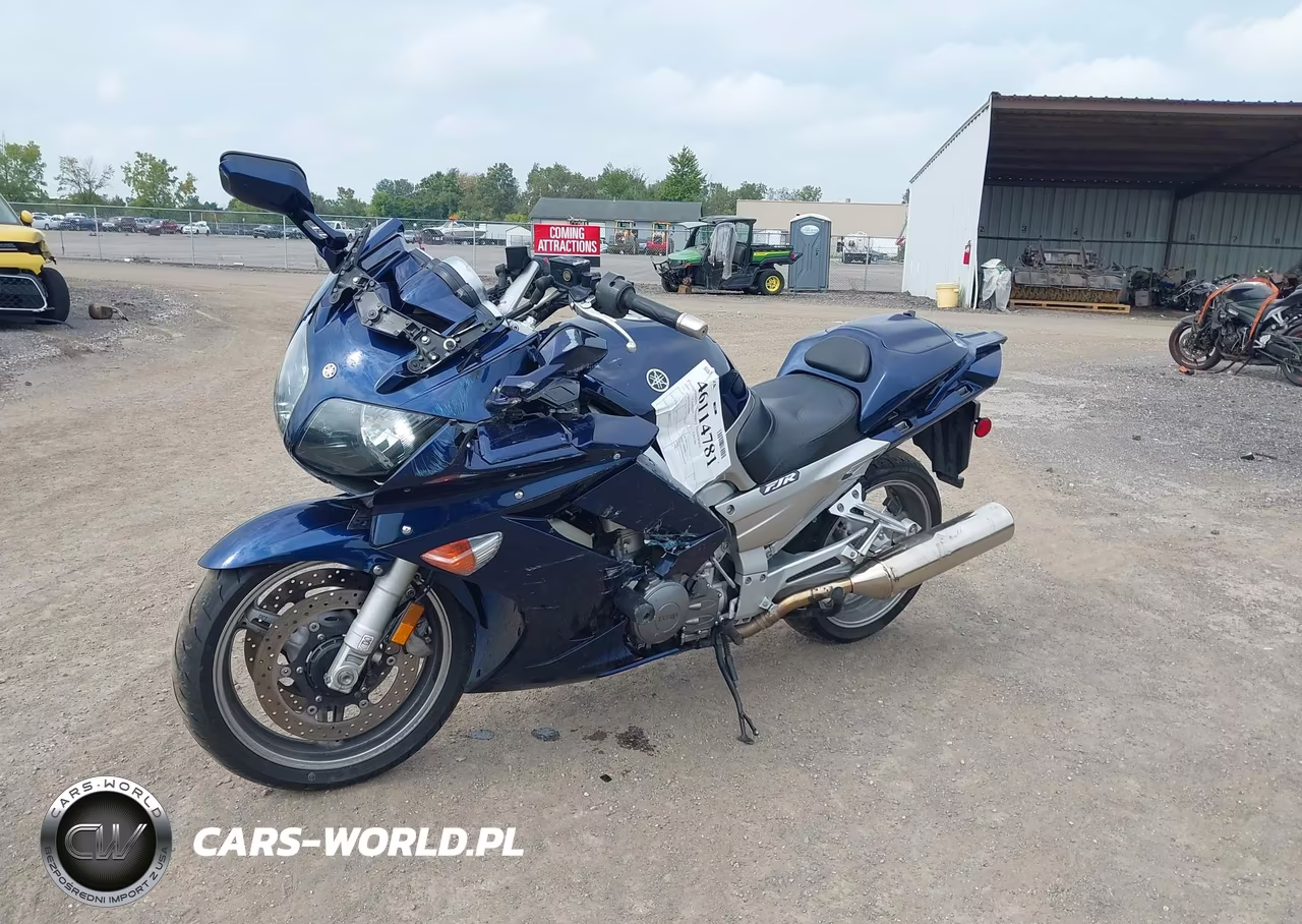 2006 Yamaha Fjr1300 VIN:JYARP15E06A000687 - 2