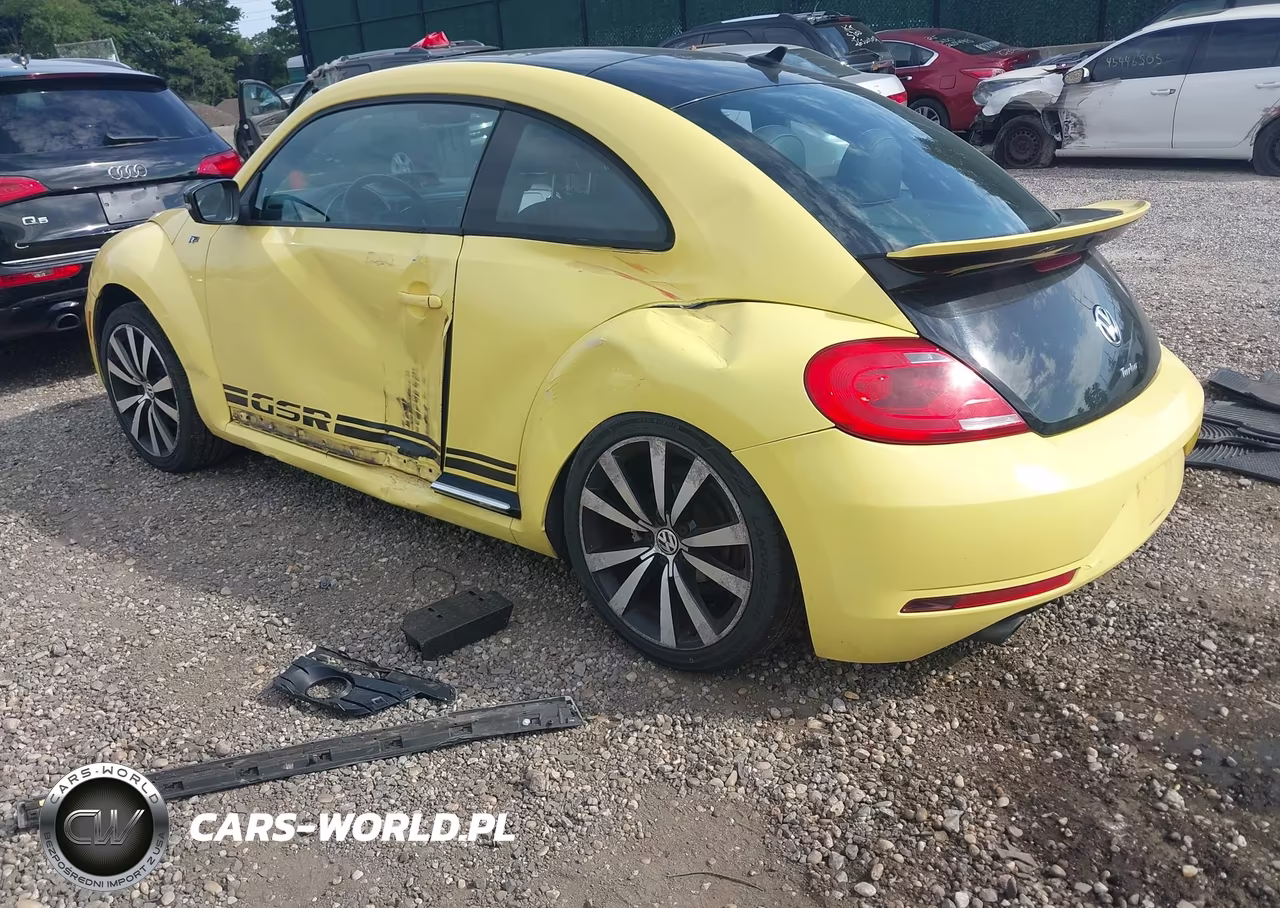 2014 Volkswagen Beetle 2.0T Gsr VIN:3VWVT7ATXEM624002 - 3