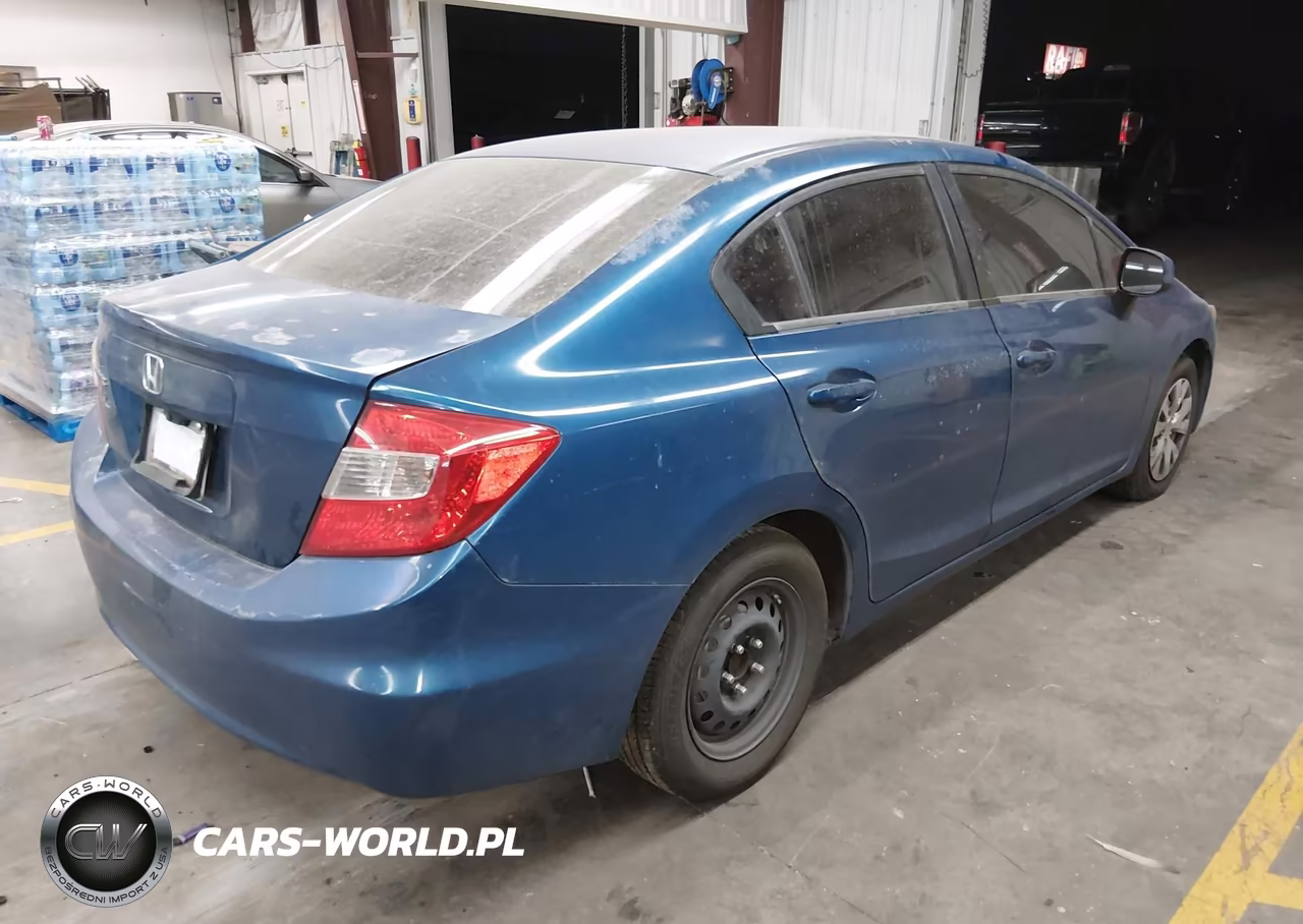 2012 Honda Civic Lx VIN:2HGFB2F53CH560664 - 4