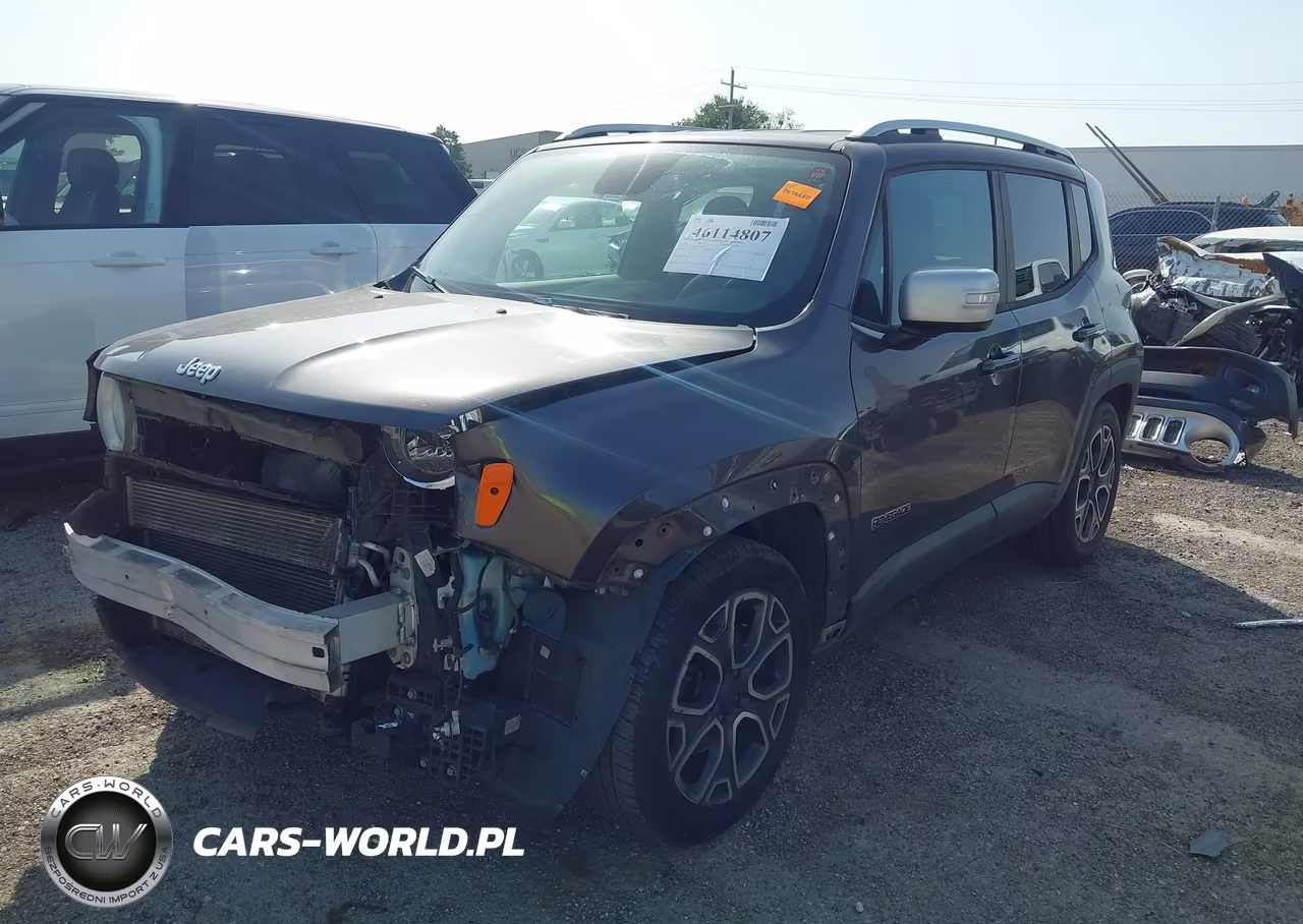 2018 Jeep Renegade Limited Fwd VIN:ZACCJADB6JPH70792 - 2