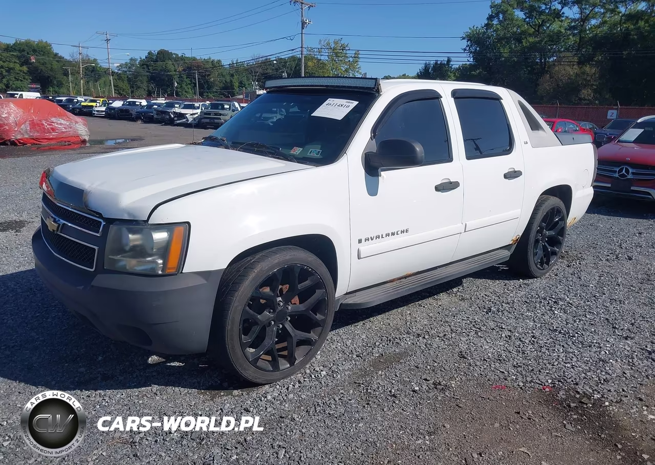 2007 Chevrolet Avalanche 1500 Ls VIN:3GNEC12087G165999 - 2