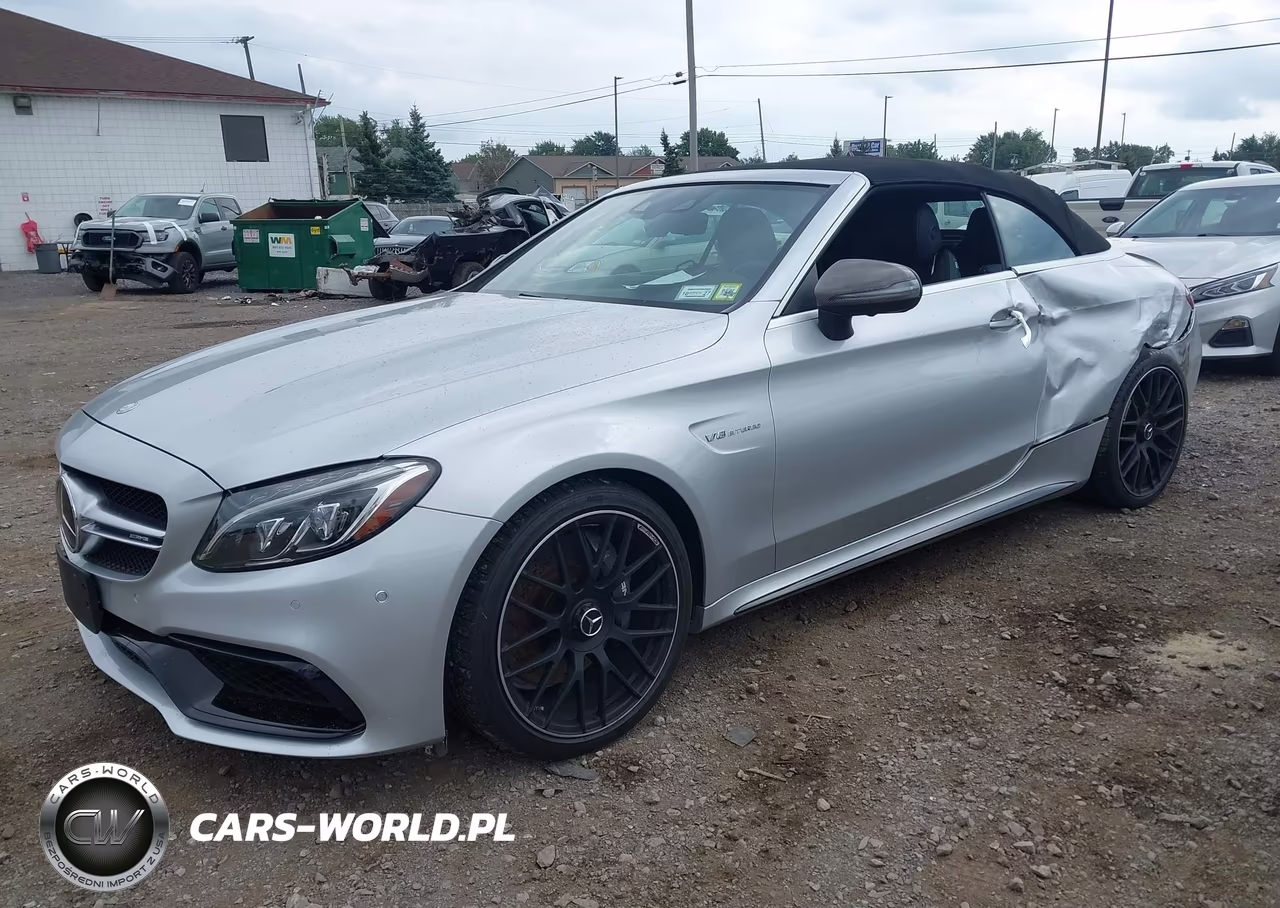 2017 Mercedes-Benz Amg C 63 VIN:WDDWK8GB7HF490025 - 2