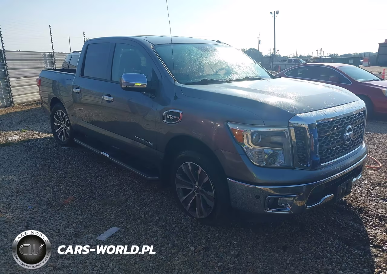 2017 Nissan Titan Sl VIN:1N6AA1E63HN564273 - 1