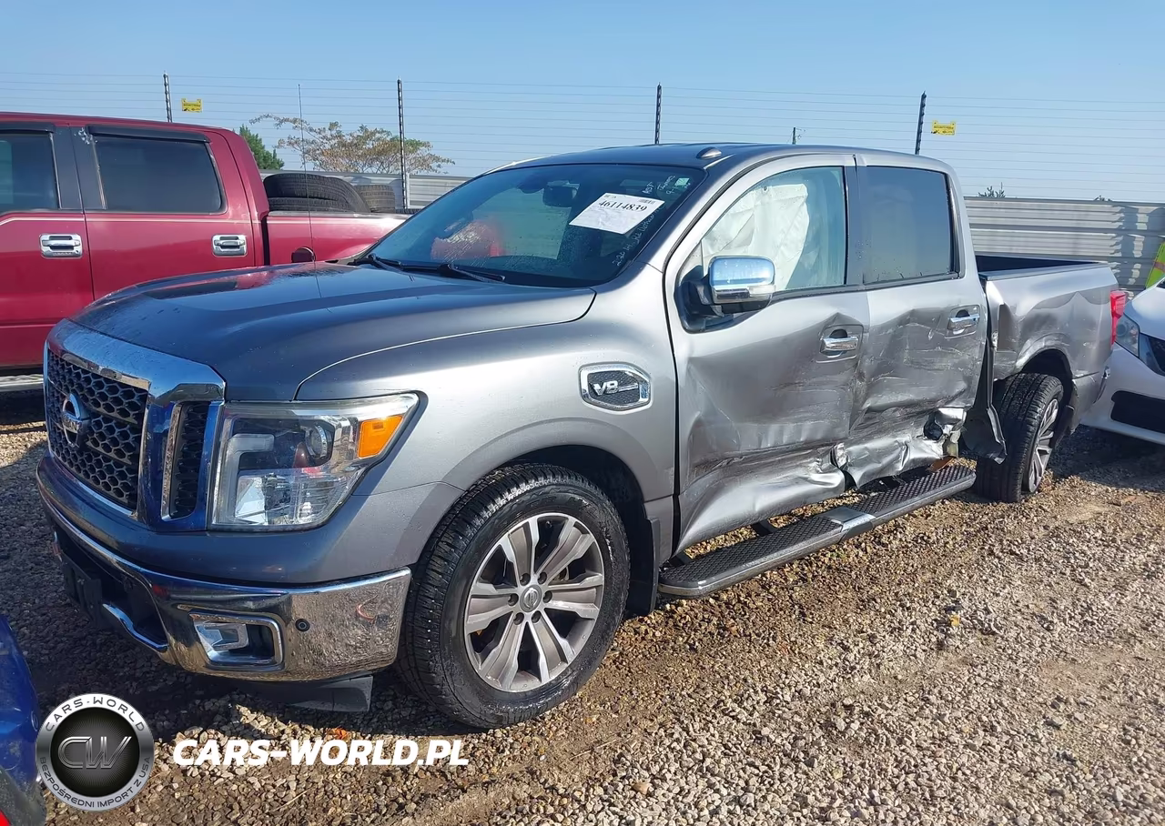2017 Nissan Titan Sl VIN:1N6AA1E63HN564273 - 2