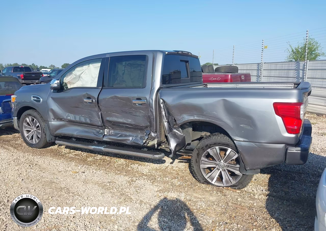 2017 Nissan Titan Sl VIN:1N6AA1E63HN564273 - 3