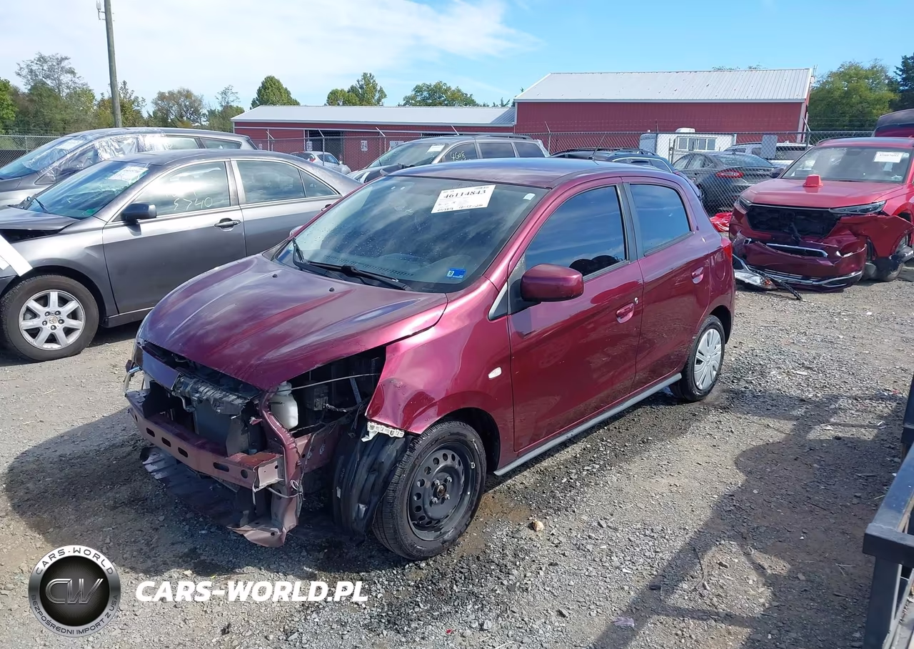 2019 Mitsubishi Mirage Es VIN:ML32A3HJXKH001958 - 2