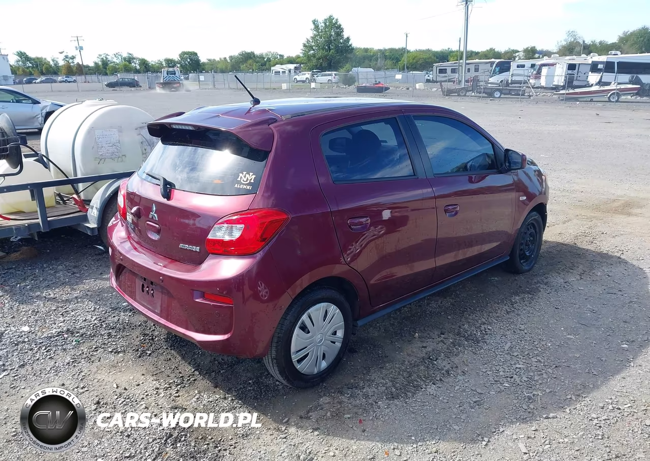 2019 Mitsubishi Mirage Es VIN:ML32A3HJXKH001958 - 4