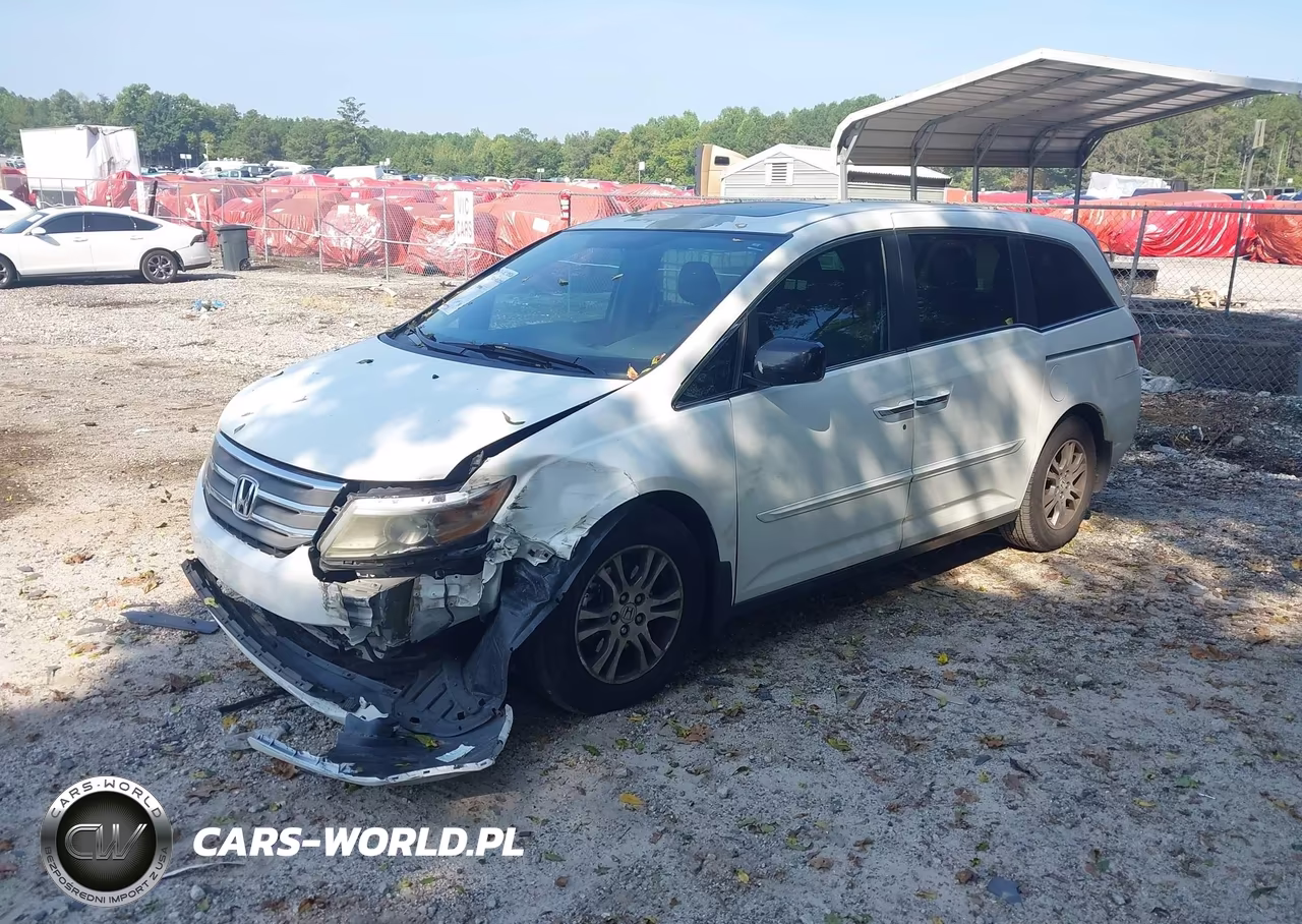 2013 Honda Odyssey Ex-L VIN:5FNRL5H68DB051886 - 2