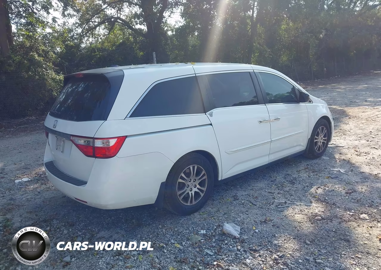 2013 Honda Odyssey Ex-L VIN:5FNRL5H68DB051886 - 4