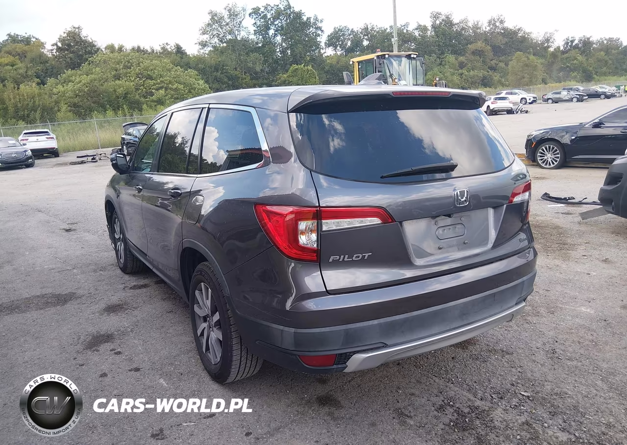 2021 Honda Pilot 2Wd Ex-L VIN:5FNYF5H59MB021516 - 3