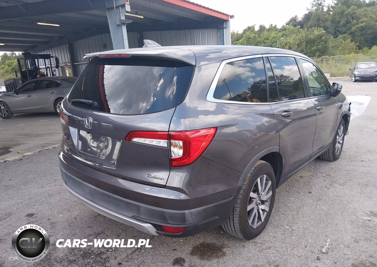 2021 Honda Pilot 2Wd Ex-L VIN:5FNYF5H59MB021516 - 4