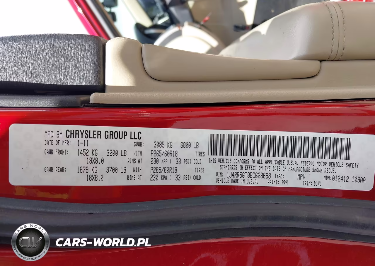 2011 Jeep Grand Cherokee Limited VIN:1J4RR5GT8BC628698 - 9