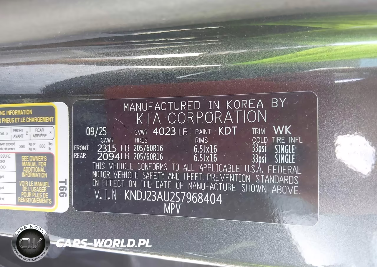 2025 Kia Soul Lx VIN:KNDJ23AU2S7968404 - 9