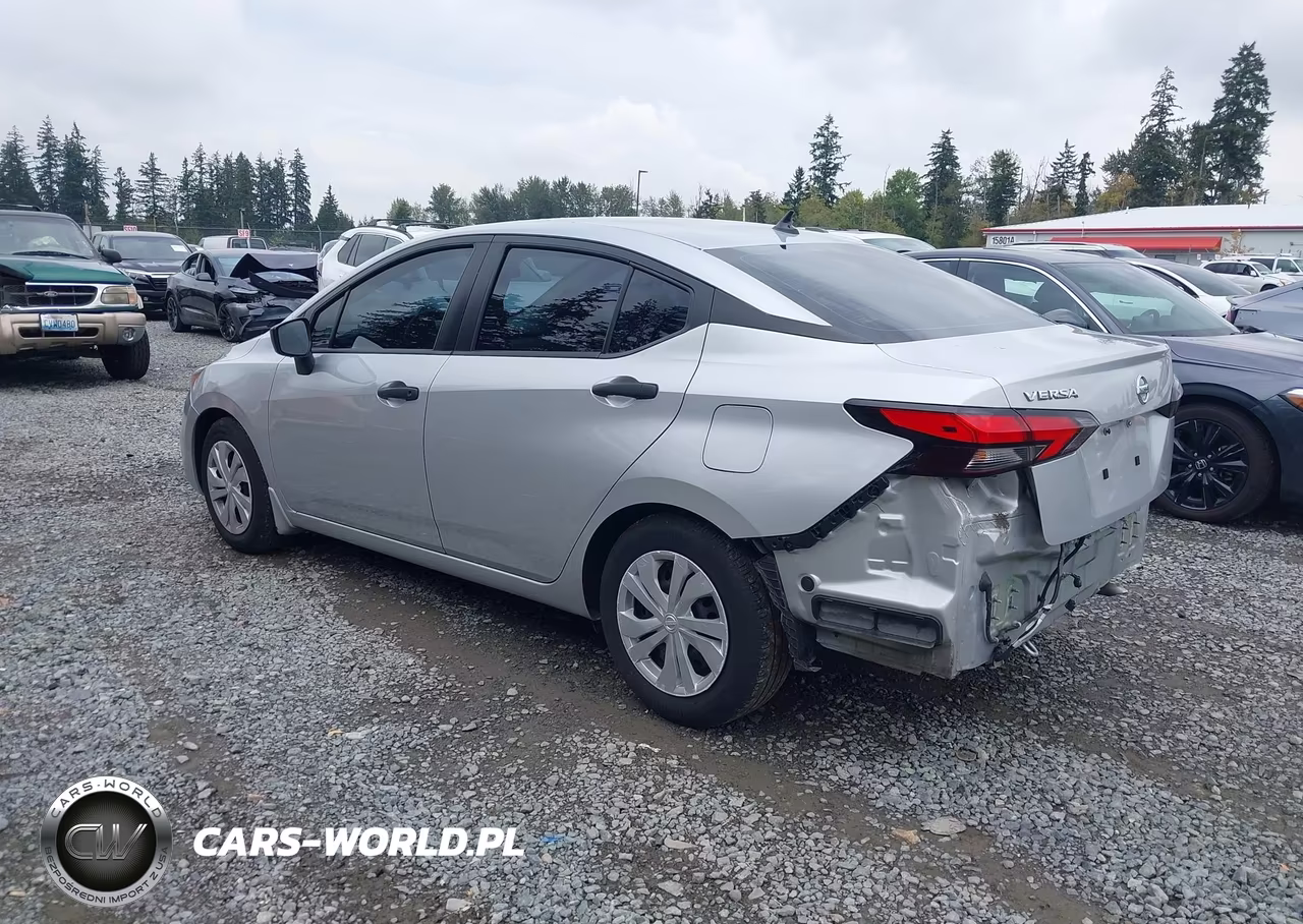 2020 Nissan Versa S Xtronic Cvt VIN:3N1CN8DV2LL913954 - 3