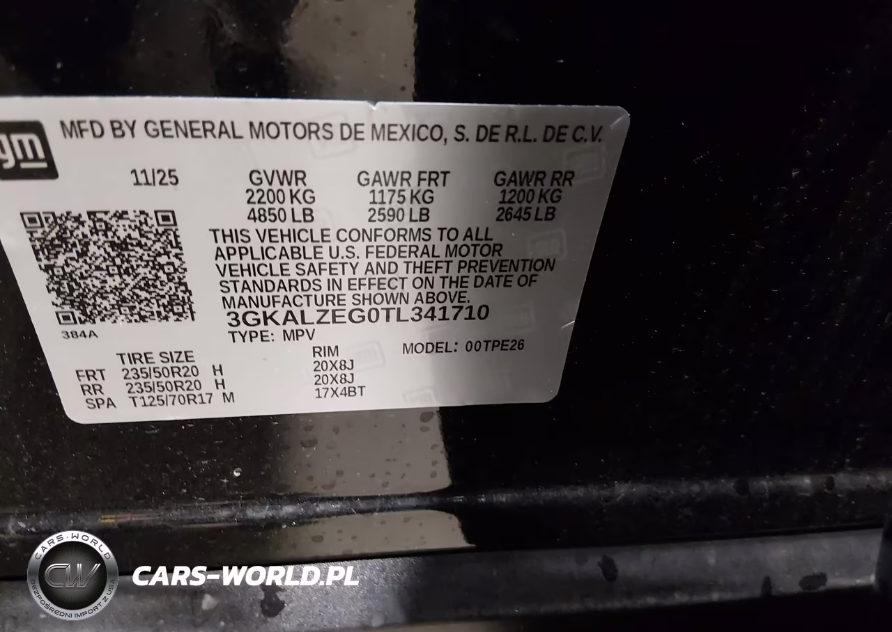 2026 GMC Terrain Awd Denali VIN:3GKALZEG0TL341710 - 9