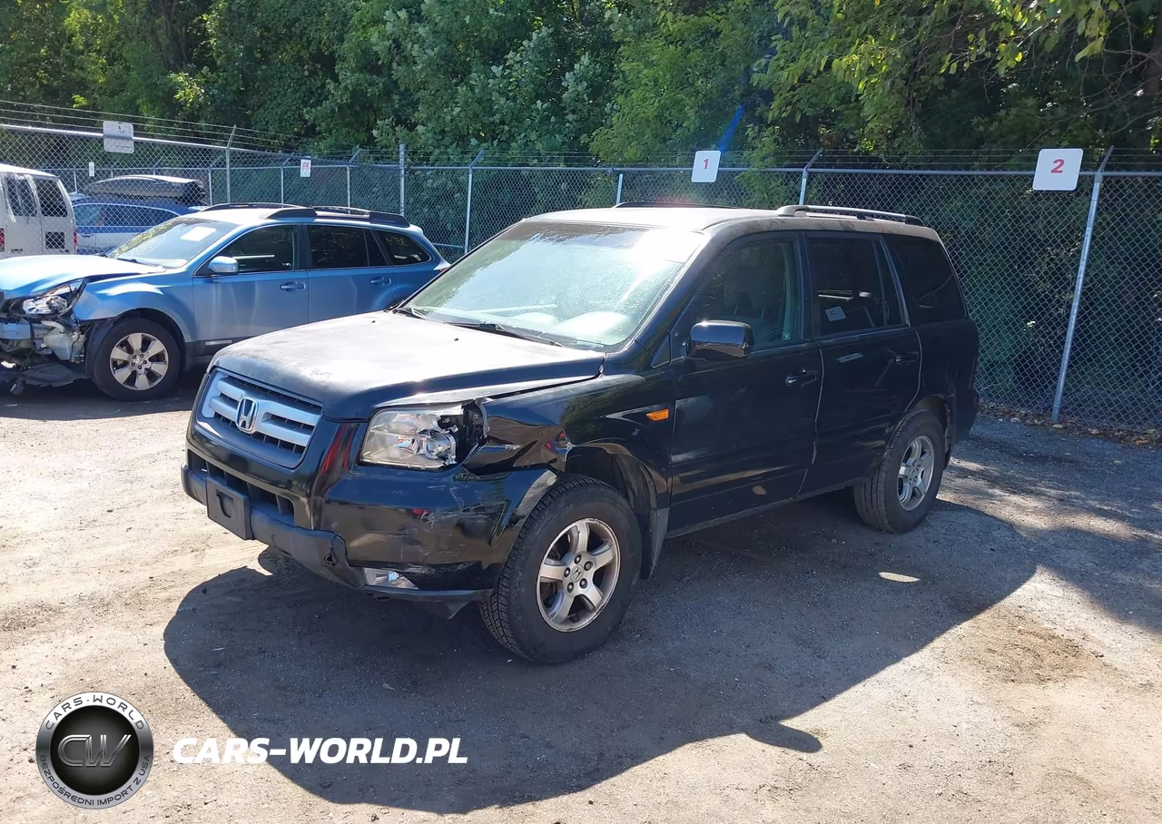2007 Honda Pilot Ex VIN:5FNYF28467B046321 - 2