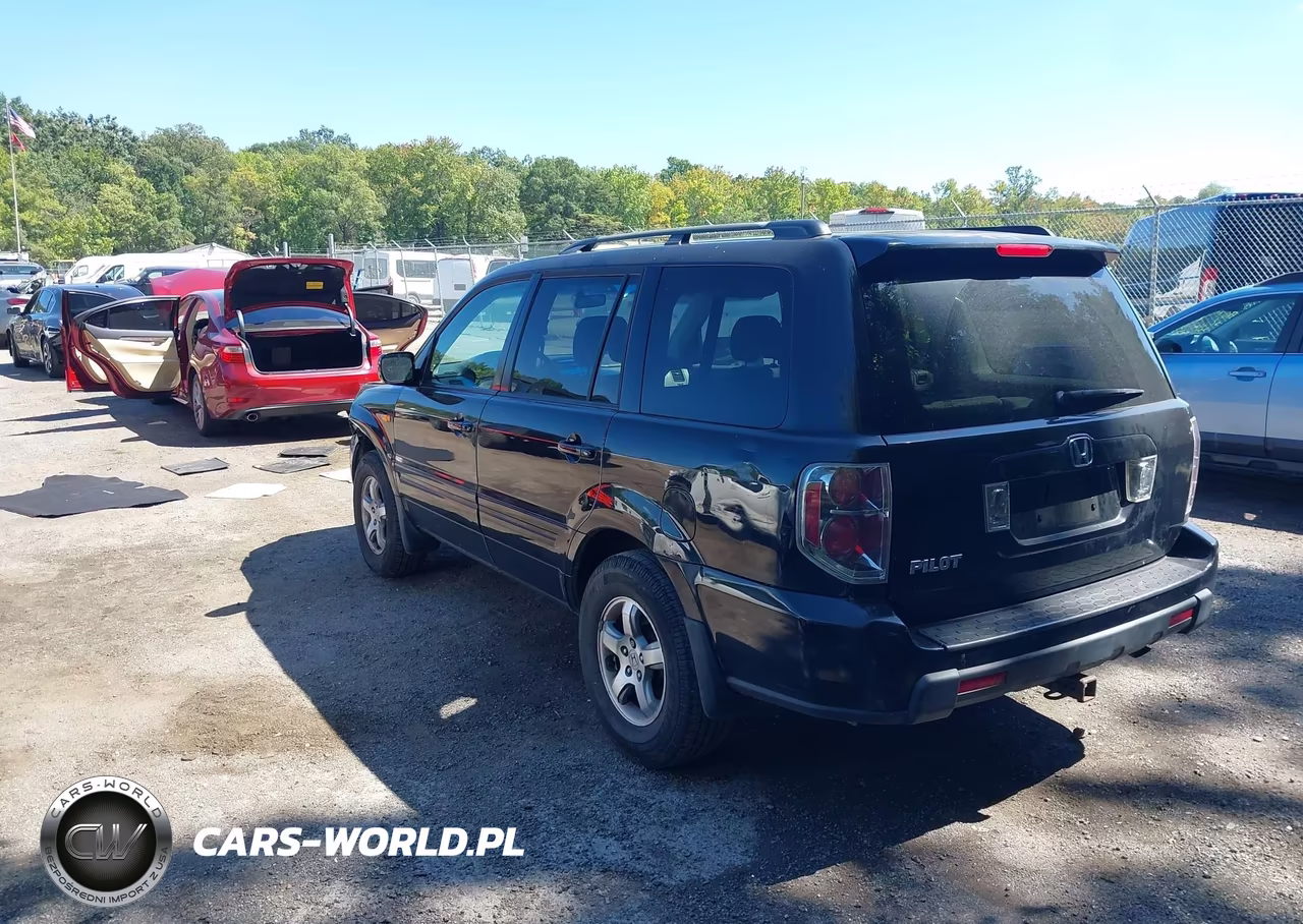 2007 Honda Pilot Ex VIN:5FNYF28467B046321 - 3