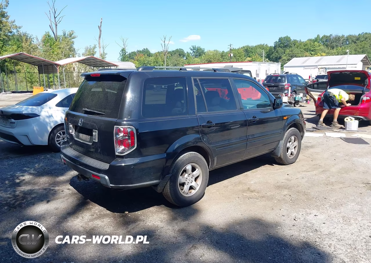 2007 Honda Pilot Ex VIN:5FNYF28467B046321 - 4