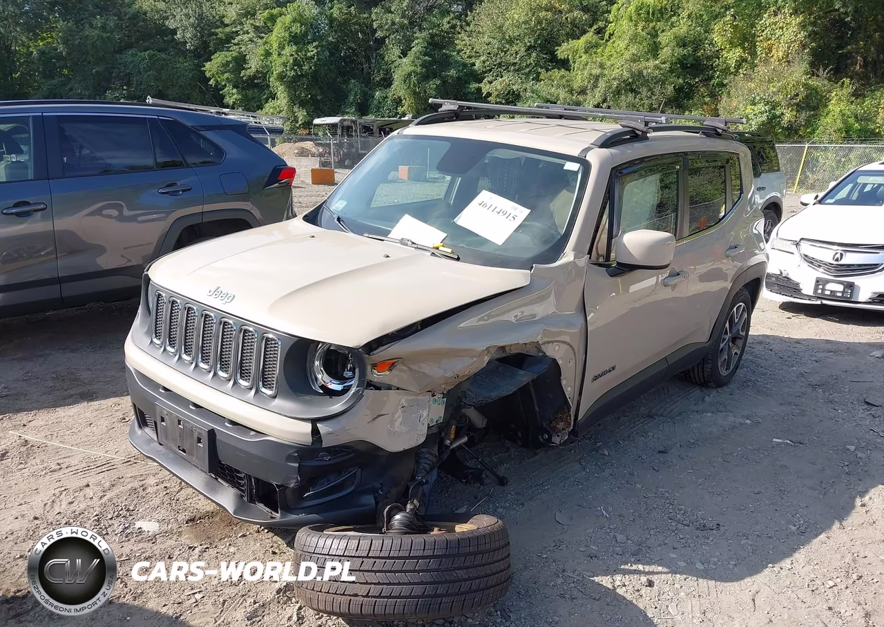 2016 Jeep Renegade Latitude VIN:ZACCJBBT6GPD21140 - 2