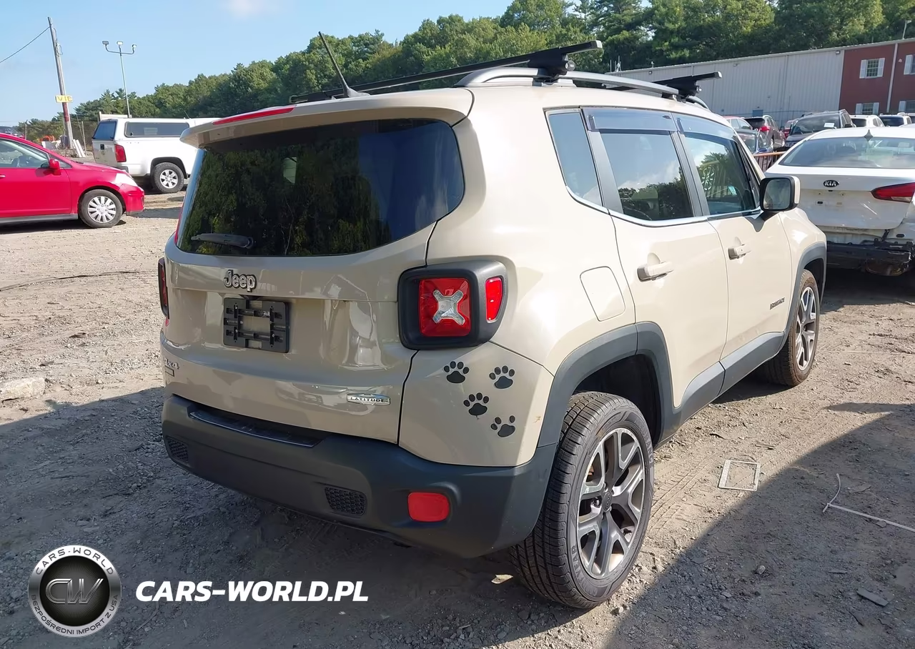 2016 Jeep Renegade Latitude VIN:ZACCJBBT6GPD21140 - 4