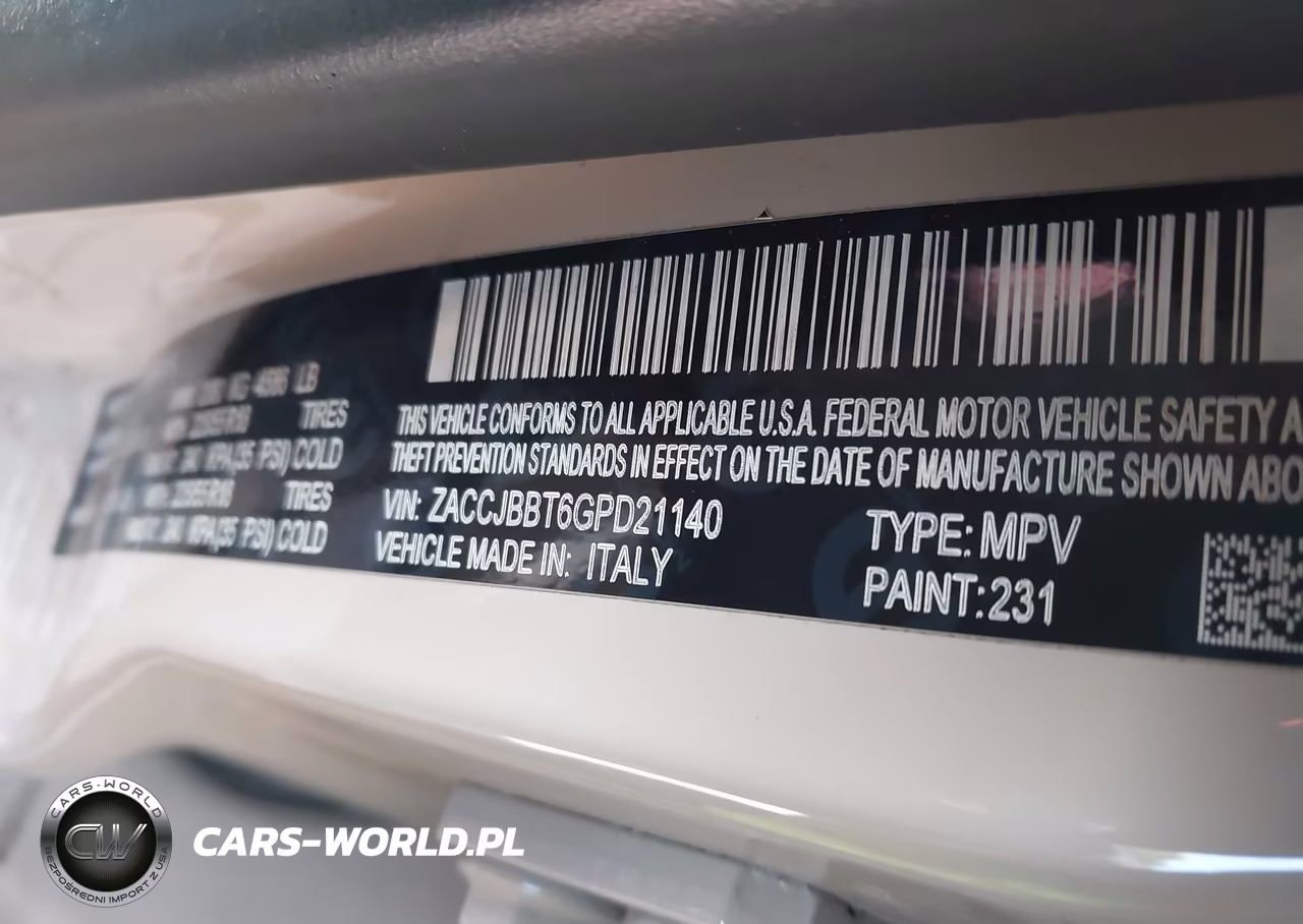 2016 Jeep Renegade Latitude VIN:ZACCJBBT6GPD21140 - 9