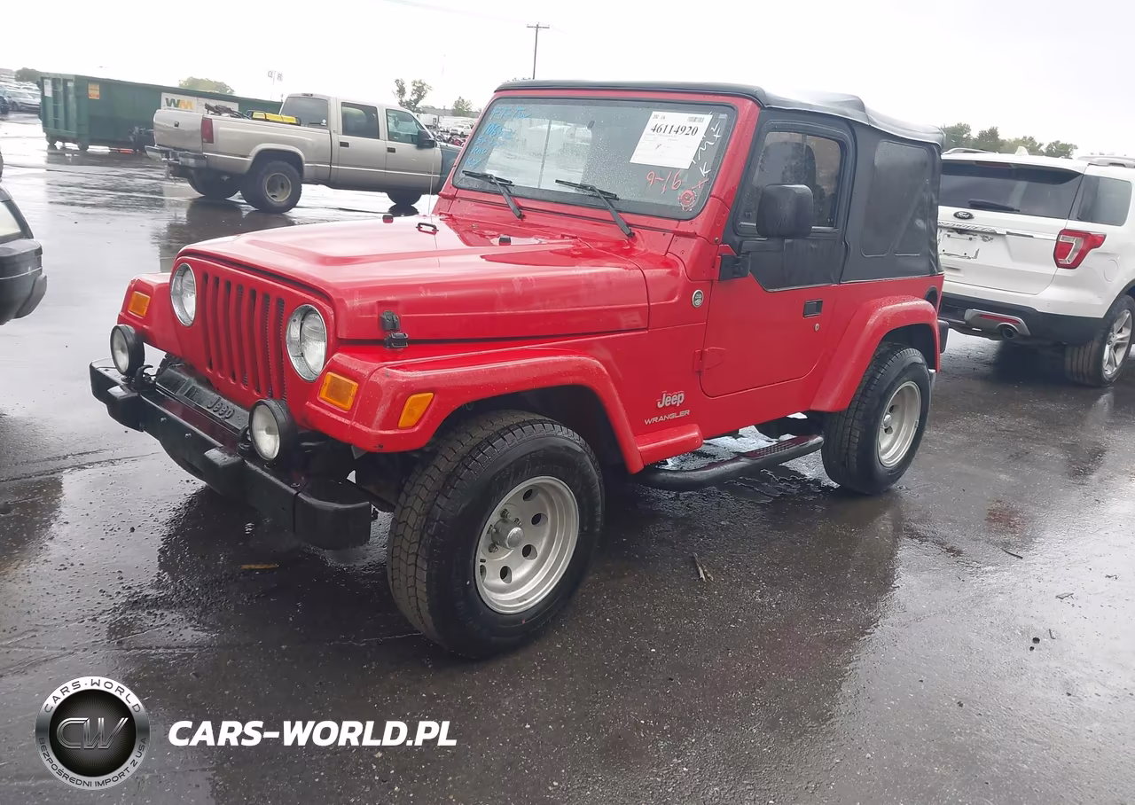 2005 Jeep Wrangler X VIN:1J4FA39S65P375185 - 2