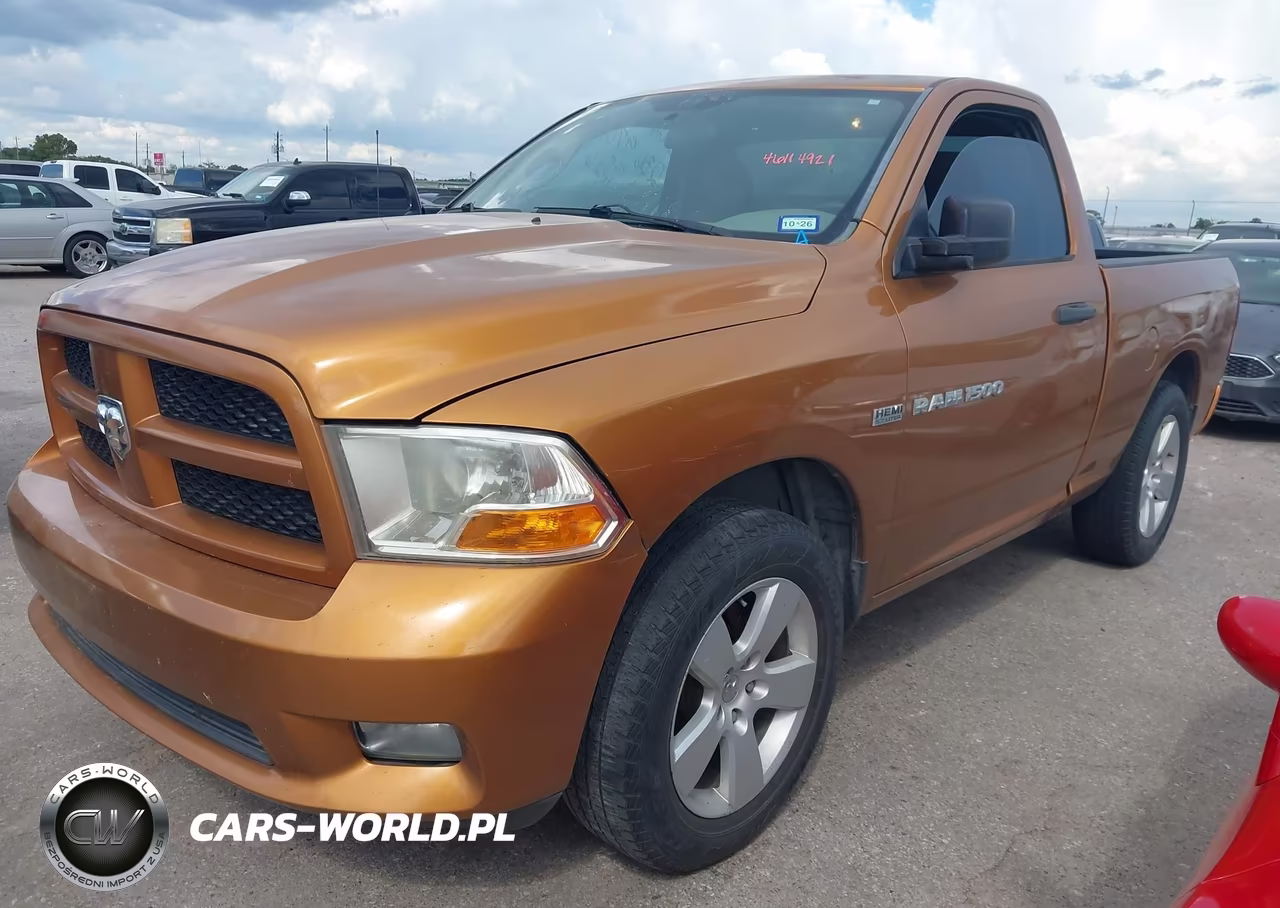 2012 Ram 1500 St VIN:3C6JD6AT3CG236976 - 2