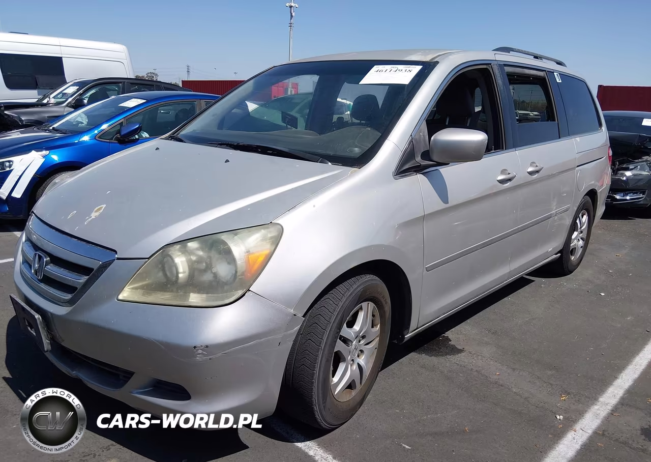 2007 Honda Odyssey Ex VIN:5FNRL38477B057962 - 2