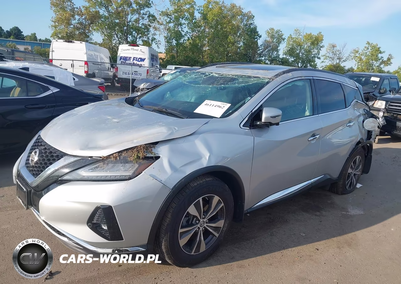 2019 Nissan Murano Sv VIN:5N1AZ2MS6KN105287 - 2