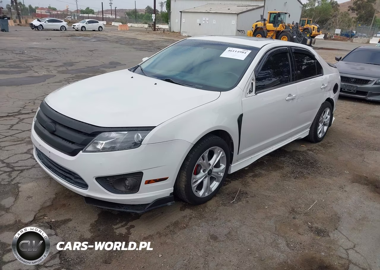 2012 Ford Fusion Se VIN:3FAHP0HG1CR117046 - 2