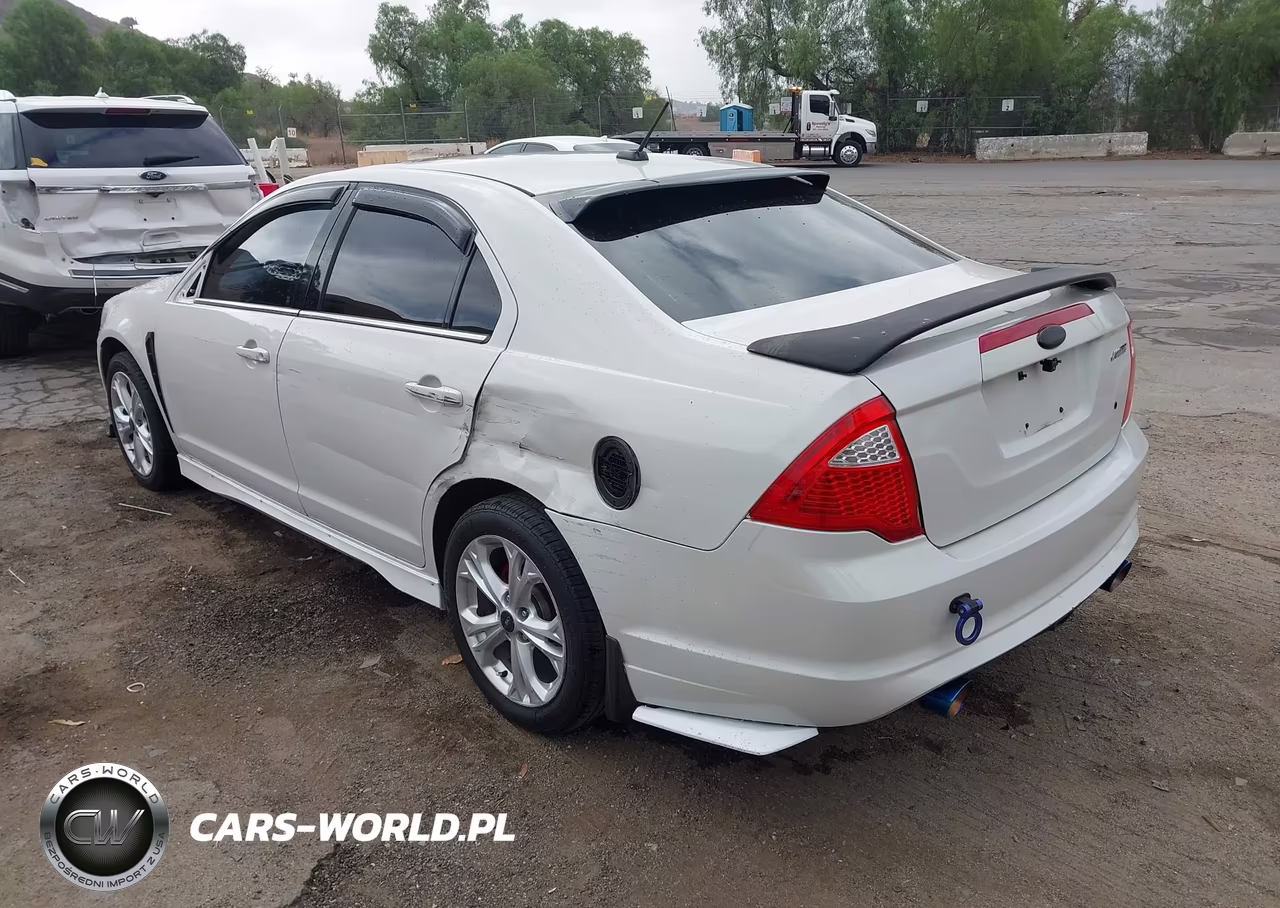 2012 Ford Fusion Se VIN:3FAHP0HG1CR117046 - 3