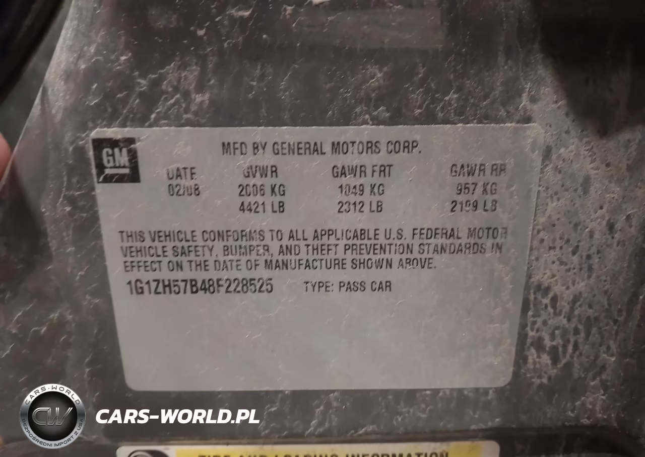 2008 Chevrolet Malibu Lt VIN:1G1ZH57B48F228525 - 9