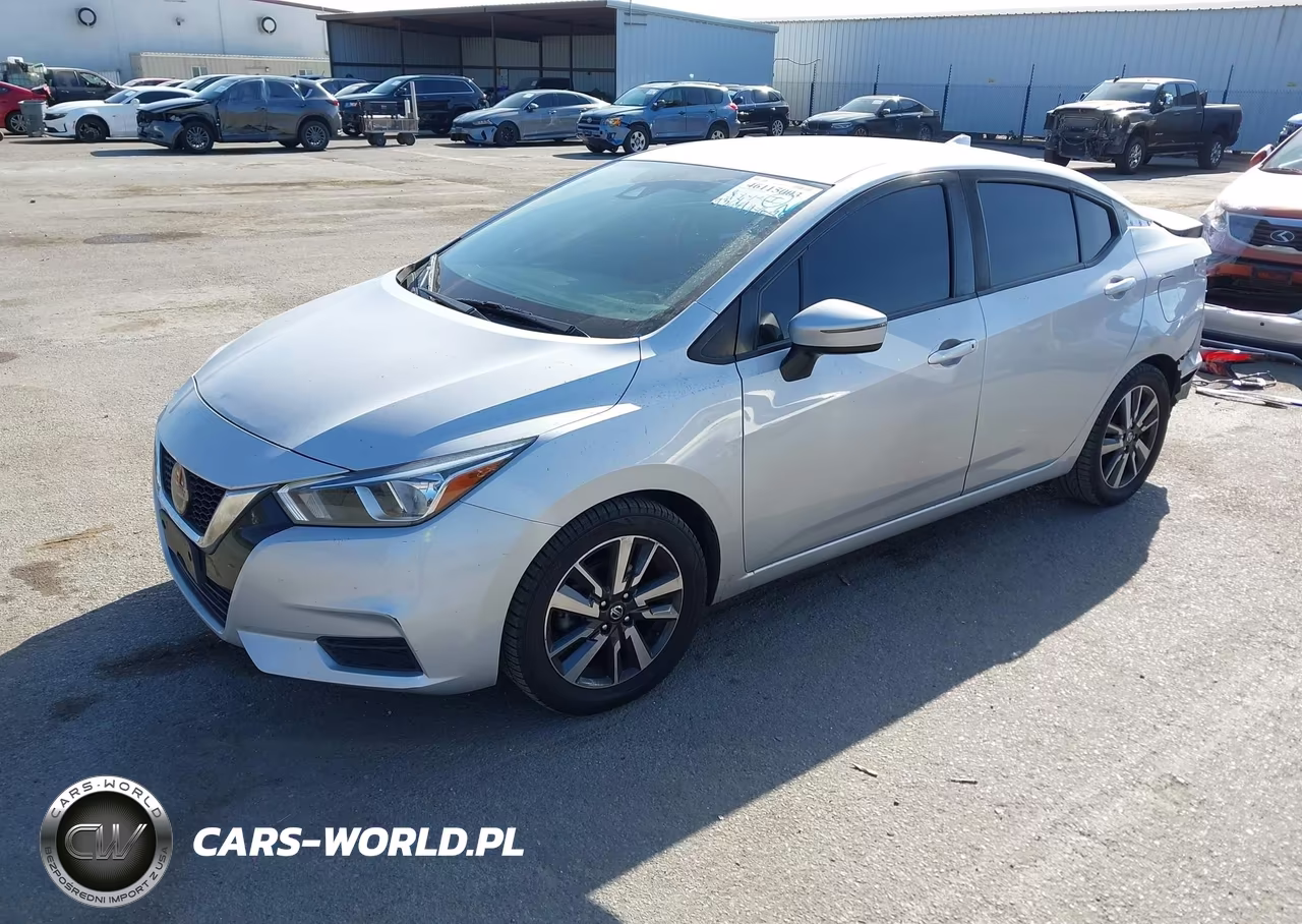 2021 Nissan Versa Sv Xtronic Cvt VIN:3N1CN8EV4ML886790 - 2
