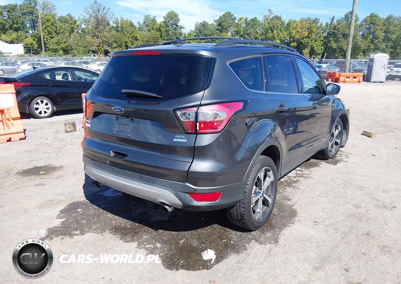 2018 Ford Escape Sel VIN:1FMCU0HD4JUA49376 - 4