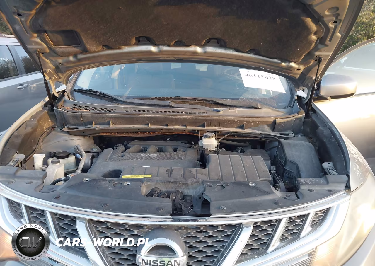 2011 Nissan Murano Sv VIN:JN8AZ1MUXBW061423 - 10