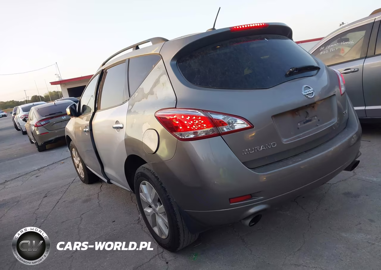 2011 Nissan Murano Sv VIN:JN8AZ1MUXBW061423 - 3