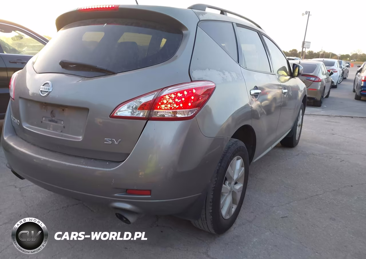 2011 Nissan Murano Sv VIN:JN8AZ1MUXBW061423 - 4