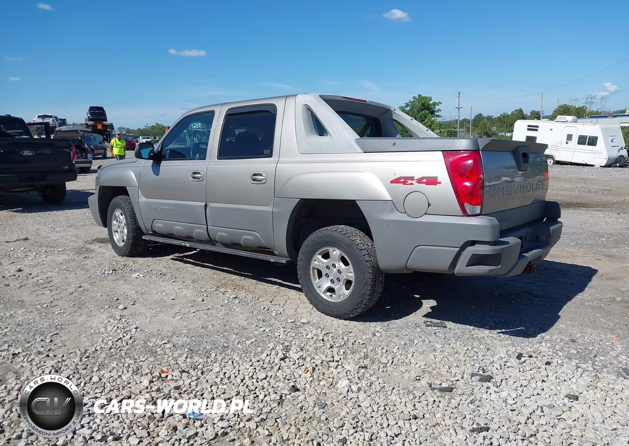 2002 Chevrolet Avalanche 1500 VIN:3GNEK13T72G289055 - 3